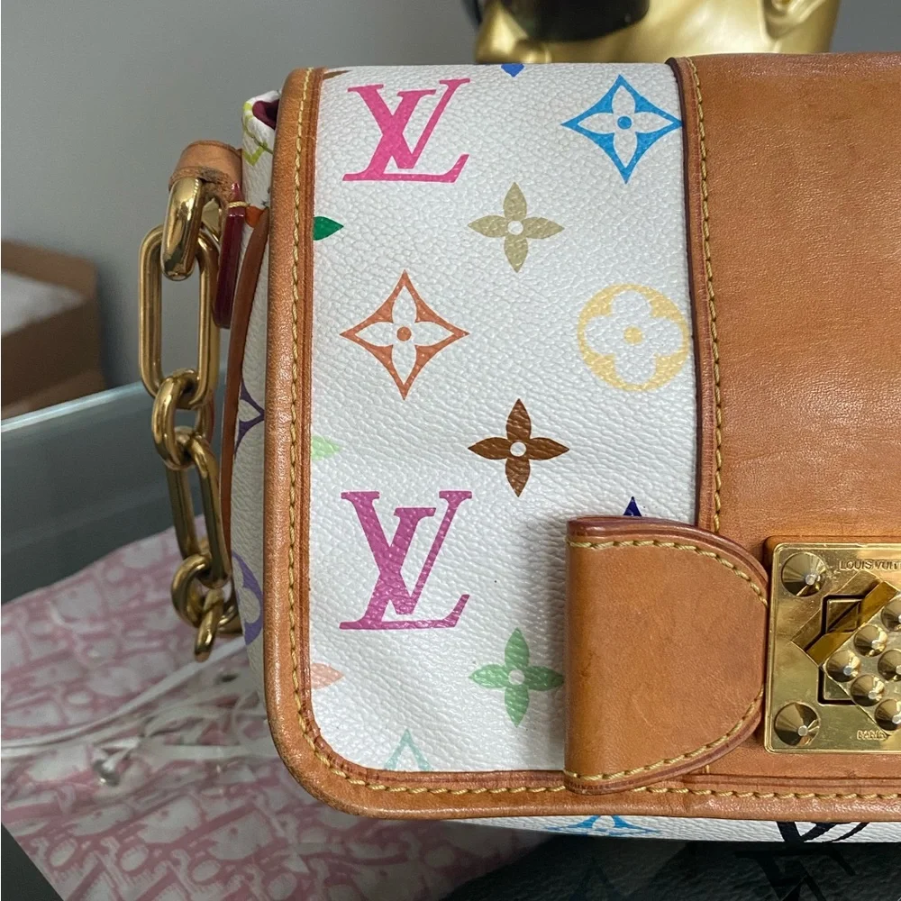 Louis Vuitton Multicolor Monogram Patti Shoulder Bag - Picture 4 of 16